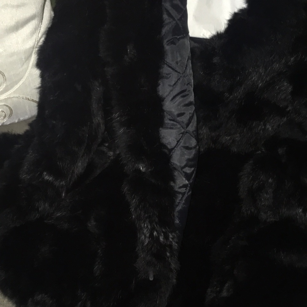 Vintage Rabbit Fur Coat - Picture 7 of 8